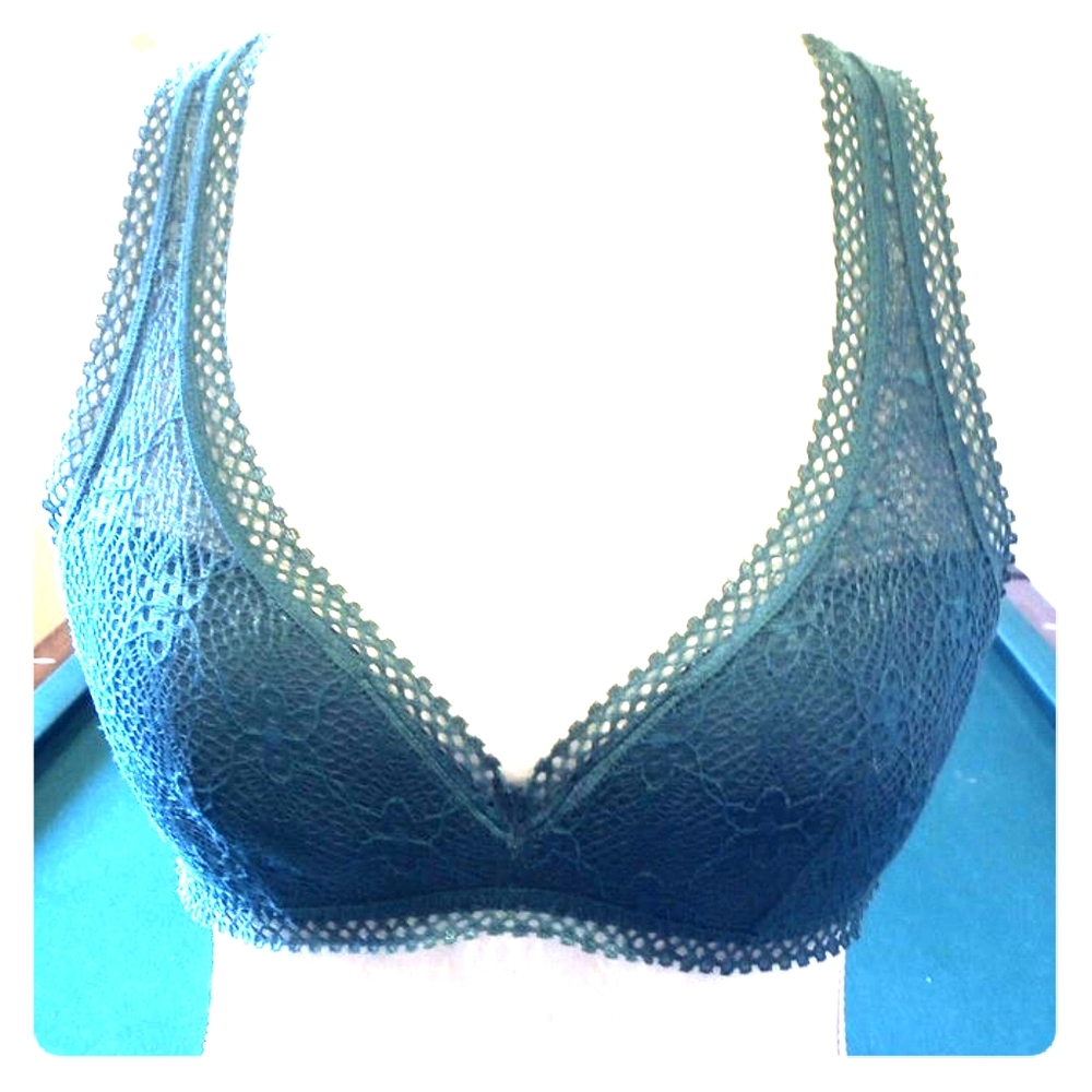 Emerald green Victoria secret pull-over bralette